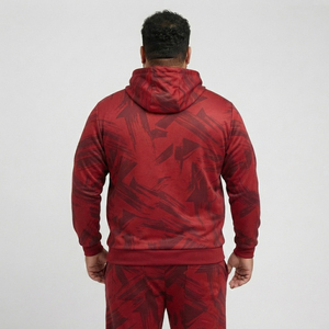 Custom Printed Plus Size Zipper Hoodie Men French Terry Hooded <b>Jacket</b> Men Casual Wear Track Hooded <b>Jacket</b> Men Zip-up Yoga Hoodie - Product Image 2