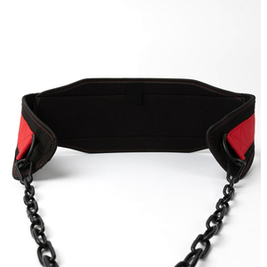 Durable Neoprene Double Dip Belt Heavy Duty <b>Weighted</b> <b>Training</b> Belt Comfortable Gym Dipping Belt Strength <b>Training</b> Fitness Belt - Product Image 2