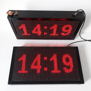 Industrial P10 <b>LED</b> Matrix <b>Clock</b> & Smart Information Display – Modbus TCP/IP | OEM/ODM - Product Image 4