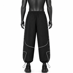 Pantalon de snowboard unisexe imperméable et ample, pantalon de ski surdimensionné, coupe-vent, isolé, pour sports d'hiver en plein air, pantalon réfléchissant - Product Image 2