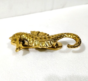 Herrajes decorativos para puerta de caballito de mar, de latón - Product Image 6