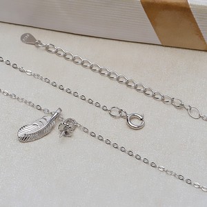Pendentif en argent S925 de style coréen, européen et américain, populaire, avec plateau vide pour la création de bijoux en argent DIY, avec 5-6 accessoires en perles - Product Image 4