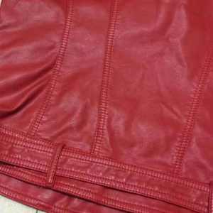 Chaleco de Cuero Elegante para Mujer, Chaleco de Motociclista a la Moda, Duradero, Cómodo, Suave, de Primera Calidad, para Uso Diario - Product Image 5