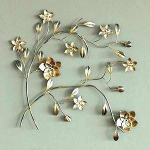 Décoration murale en métal de qualité supérieure avec un design minimaliste pour les salons et les couloirs, artisanat mural décoratif en métal - Product Image 1