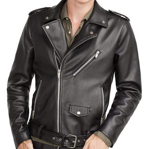 2026 Trend Men Genuine Leather Jacket Premium Quality Custom Made Waterproof Breathable Anti-Uv <b>Winter</b> - Product Image 1