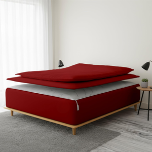 ผ้าปูที่นอนแบบมีซิปคุณภาพเยี่ยม |   ดีไซน์ซิปแบบง่ายต่อการใช้งาน |   ผ้าเนื้อนุ่มระบายอากาศได้ดี |   ที่นอนที่สมบูรณ์แบบ ไร้รอยยับ ให้ความสบาย | 2026 - Product Image 2