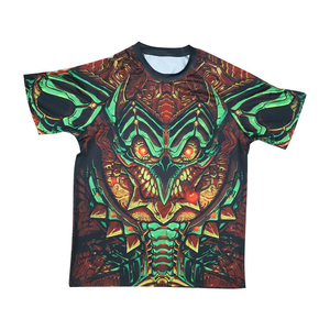 T-shirt en microfibre personnalisé en gros impression sublimation 100% polyester séchage rapide t-shirt décontracté unisexe - Product Image 2