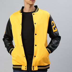 2026 OEM ODM Service Varsity Jackets Best Quality Plus Size Best Material Fashion Classic Product Collage Baseball Jackets - Product Image 1