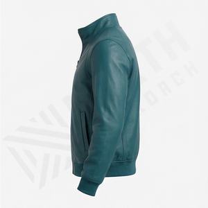 Chaqueta de Motociclista de Cuero Genuino para Hombre de la Mejor Calidad, Nueva Colección de Invierno, Chaquetas de Motocicleta con Protecciones Desmontables Personalizadas - Product Image 3