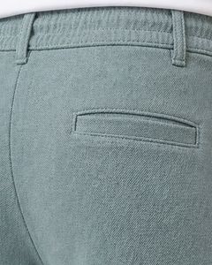 Men Dusty Blue Slim Fit Casual Jogger Pants Elastic Waist <b>Drawstring</b> <b>Trousers</b> Soft Fabric Comfortable Daily Wear Stylish Look - Product Image 4