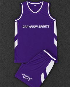 High Quality Custom Breathable Sublimated Print Unisex Basketball Jersey Shorts Set with Team Name and Logo - Product Image 5
