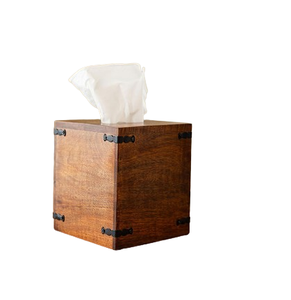 Dispensador de Servilletas de Madera Decorativo, Estilo Vintage, Caja de Madera para Servilletas, Superventas - Product Image 6