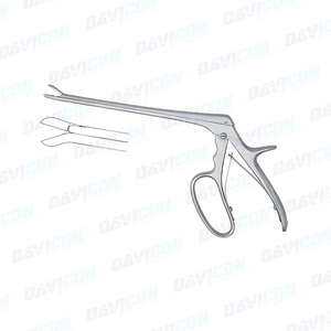 Poinçons chirurgicaux orl coudés vers le bas en acier inoxydable de haute qualité | Entreprises DAVICON - Product Image 5