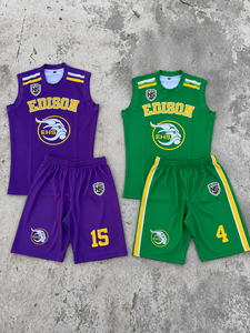 Maillots et shorts de basketball personnalisés à séchage rapide pour équipes – Ensembles d'uniformes sportifs personnalisables pour clubs, écoles, académies et commandes d'équipes - Product Image 6