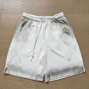 Shorts Cargo en Coton pour Homme, Style Streetwear Vintage Décontracté, Respirant, Non-tissé, Taille Haute avec Cordon de Serrage, Couleur Unie, Logo Personnalisé, Délavé à l'Acide - Product Image 2