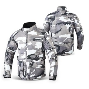 Heavy Duty Windproof 100% Cotton Vintage <b>Motorcycle</b> Long Riding Canvas Black Motocross Stand Collar <b>Motorcycle</b> <b>Jackets</b> - Product Image 1