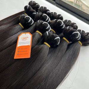 Meilleure vente 100% extensions de cheveux raides de trame vietnamienne brutes non transformées en gros prix compétitif d'usine - Product Image 6