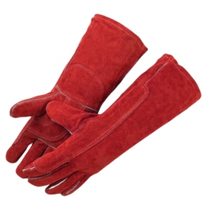 Gants de soudage en cuir de vachette de qualité supérieure, protection des mains pour le travail industriel, résistance aux étincelles et à la chaleur, confortables et durables - Product Image 3