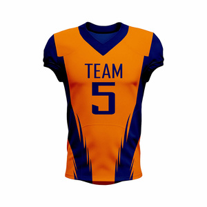 Maillot de football américain personnalisé en gros, impression intégrale, sublimation de haute qualité, 100% polyester - Product Image 2