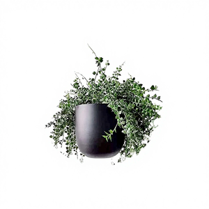 Durable Powder Coated Metal Iron Hanging Floor <b>Pot</b> | Eco-Friendly Vintage American Farmhouse Style Garden Home Plant <b>Stand</b> - Product Image 1