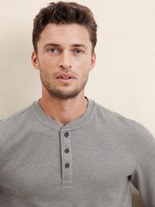 Camisas de Hombre con Tela Térmica Frontal Personalizada, Fabricante OEM ODM, Tela Aislante Premium, Marca Privada, Suaves, Transpirables, Largas, al por Mayor - Product Image 6
