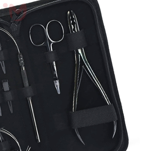 Stainless Steel Hair Extension Tools <b>Kit</b> for Commercial Use Micro <b>Bead</b> Pliers Loop Clips Needles & Scissors - Product Image 2