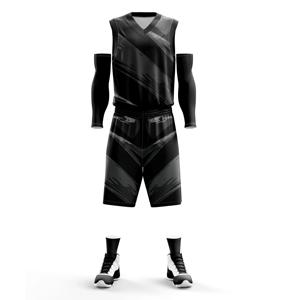 Uniforme de basket-ball réversible personnalisé à sublimation, pas cher, 100% polyester mesh, respirant pour hommes et femmes, été - Product Image 1