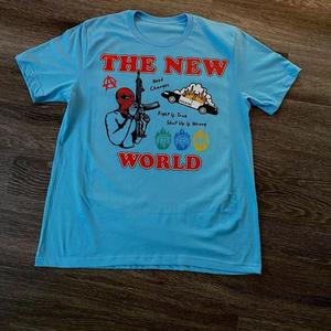 Camisetas Casuales de Moda para Hombre de Alta Calidad, con Logotipo Personalizado, Estilo Tie-Dye, 100% Algodón Tejido, 220g, Transpirables, Cuello Redondo - Product Image 1