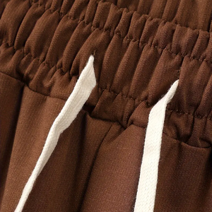 Shorts de sport amples pour hommes en coton écologique, anti-plis, séchage rapide, taille mi-haute, pour la gym, l'exercice et la musculation, du Vietnam - Product Image 6