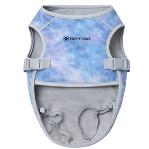 Ice Blue Dog Cooling Vest Lightweight Breathable Summer Pet Vest With Adjustable Strap For Small Medium Large Dogs - Product Image 5