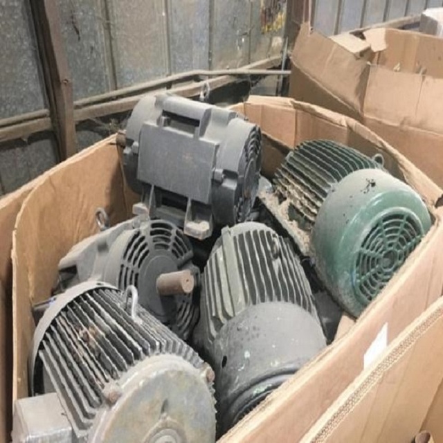 Used High-quality Electronic Motor Scrap with High Iron Content HMS Grade Flake Shape 50KG France Origin