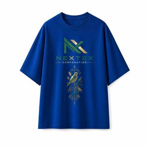 เสื้อยืดคอตตอนหนานุ่มพิมพ์ลายภาพนกสไตล์เรโทรสำหรับสตรีทแวร์ บริการ OEM - Product Image 4