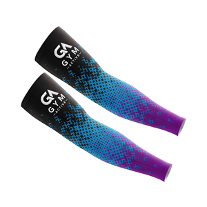Manchons de compression pour bras en polyester de haute qualité, longueur coude, UPF50+, pour hommes, couleur unie, pour sports de plein air - Vente en gros GYM ACTIVE ENTERPRISES - Product Image 1