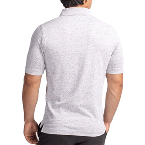 Camiseta Polo de Manga Corta para Hombre, Color Sólido, Corte Regular, Gris, Algodón Tejido, Estilo Casual y Transpirable 2026, Gran Venta - Product Image 2