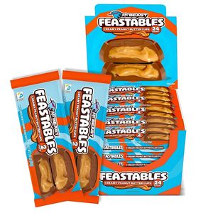 Premium MrBeast Feastables Peanut Butter Egg 35g Chocolate <b>Snack</b> Imported USA Candy Protein Treat Sweet Gift Wholesale Supply - Product Image 3