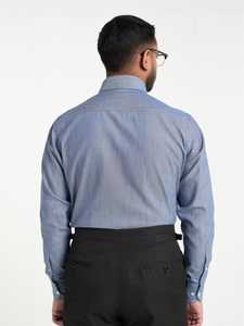 <b>Denim</b> Blue 100% Cotton Business Lightweight Summer Custom Logo Button Down Dress <b>Shirt</b> - Product Image 2