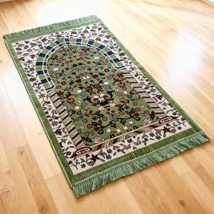 Alfombra de Oración Islámica, Tapete de Oración Musulmán, Alfombra Islámica Premium, Alfombra de Oración Lavable - Product Image 6