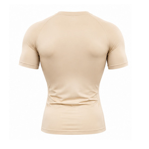 T-shirt de compression respirant et extensible pour homme, idéal pour le fitness, la gym et l'entraînement sportif – Personnalisation du logo, vente en gros, fabricant OEM - Product Image 3