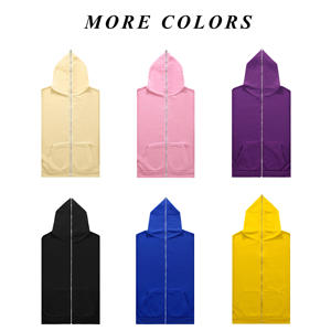 เสื้อฮู้ดซิปสั่งทำพิเศษสุดหรู บุขนนุ่ม ซิปยาวเต็มตัว สำหรับผู้ชายและผู้หญิง สวมใส่สบายๆ สไตล์สตรีทแวร์และชุดกีฬา - Product Image 2
