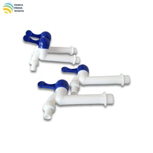 Grifo de Pared de Plástico PE de Alta Calidad, Grifo de Agua de Cuerpo Largo de 1/2 Pulgada para Cocina, Jardín y Baño - Product Image 2