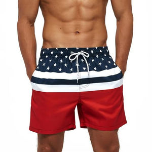 Service OEM, Fournisseur d'usine : Short de bain pour homme, anti-UV, imprimé multicolore, à séchage rapide, pour la plage - Product Image 6