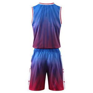 Maillot de basket-ball pour homme respirant et personnalisable de haute qualité avec couleurs et tissu en maille sur mesure - T-shirt de sport athlétique - Product Image 2