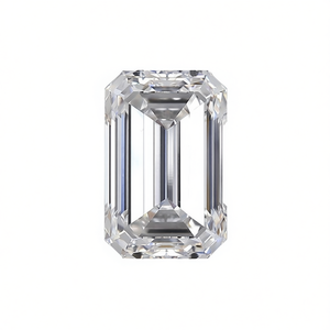 Diamant émeraude VVS2 de 5,03 carats certifié IGI, cultivé en laboratoire, neuf, non monté - Product Image 2