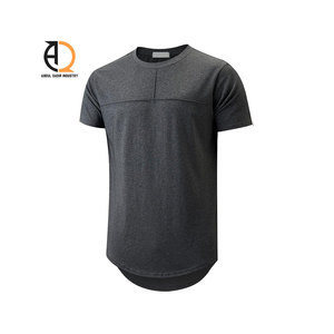 Hip Hop High Quality Oversize Streetwear Fashion Knitted Breathable Anti-Pilling Polyester Cotton Print Men's T-shirts - Product Image 3