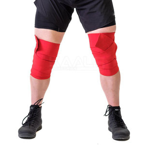 Bandes de genou unisexes en néoprène, haute résistance, soutien professionnel, protection légère, sangle réglable pour la musculation - Product Image 6