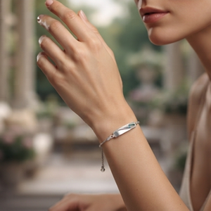 สร้อยข้อมือ DIVYORO AZURE-VERDE ELEGANCE - Product Image 3