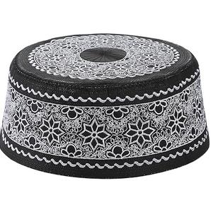 Gorros Islámicos Personalizados con Bordado Musulmán, Topi Árabe Turco Estampado, Taqiyah para Oraciones Musulmanas, Gorras de Namaz, Sombrero de Ramadán para Mezquita - Product Image 1