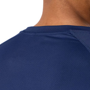 Camiseta de Algodón 100% para Hombre, Talla Grande, Lisa, Informal, Tejida, Gruesa, Corte Regular, Deportiva, Elástica y Transpirable - Product Image 6