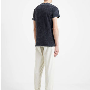 Camiseta de Hombre Estilo Nuevo, Cómoda, Lavada al Ácido, con Logotipo Personalizado, Manga Corta, Cuello Redondo, Informal, 100% Algodón, Transpirable, de Secado Rápido - Product Image 2