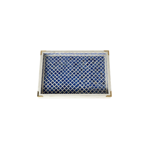 Bandeja de Servir Cuadrada de Lujo con Incrustaciones de Hueso para Otomana y Mesa de Centro, Bandeja Decorativa Hecha a Mano - Product Image 5